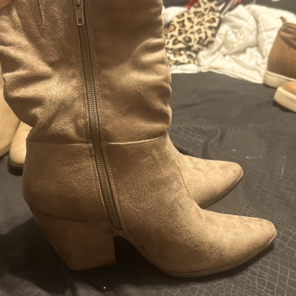 Suede Booties From Pink Lily - image 2